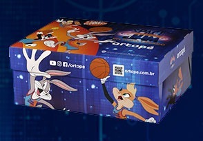 Caixa de sapato interativa do Space Jam: Um Novo legado 