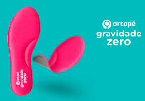 palmilha gravidade zero Ortopé
