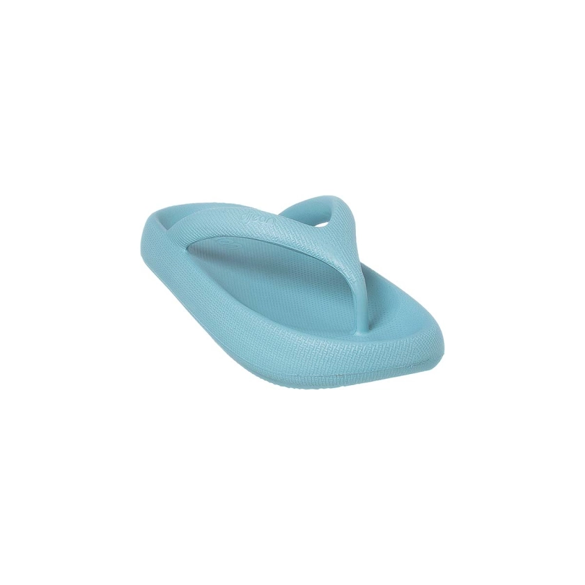 Lindo chinelo de dedo feminino todo na cor azul, lindo, leve e confortável para os pés!