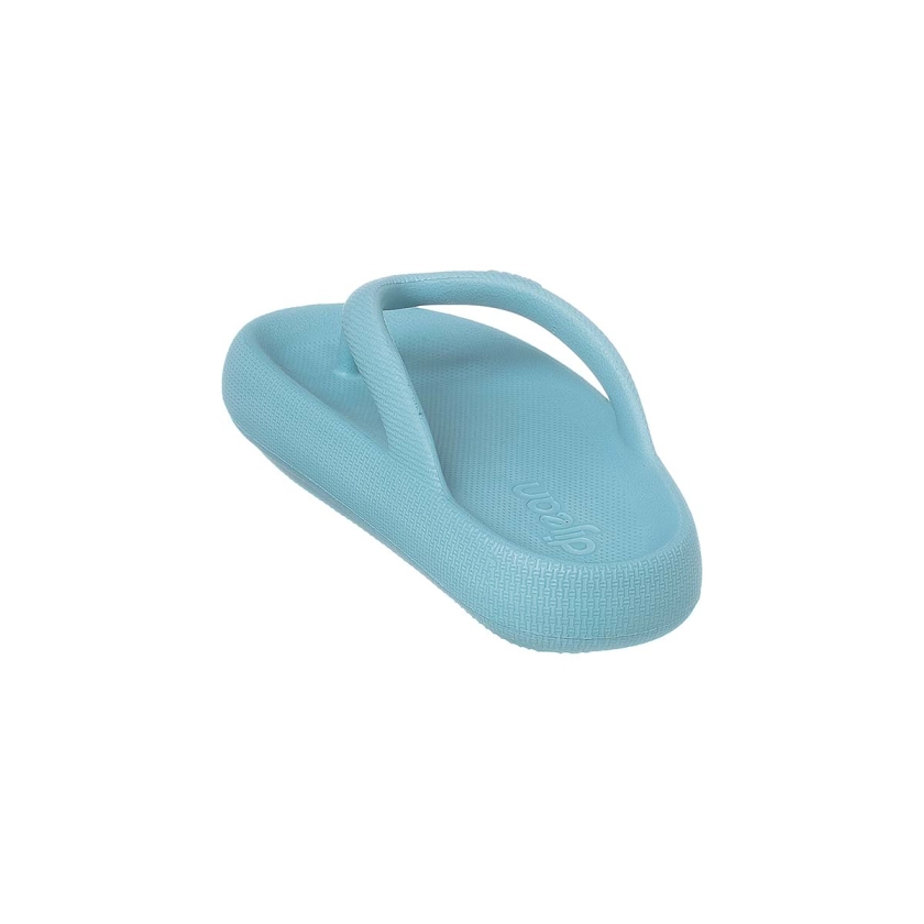 Lindo chinelo de dedo feminino todo na cor azul, lindo, leve e confortável para os pés!