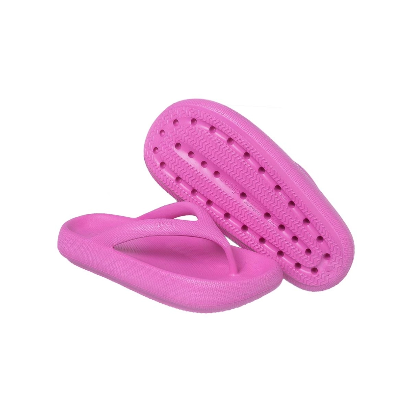 Lindo chinelo de dedo feminino todo na cor pink, lindo, leve e confortável para os pés!