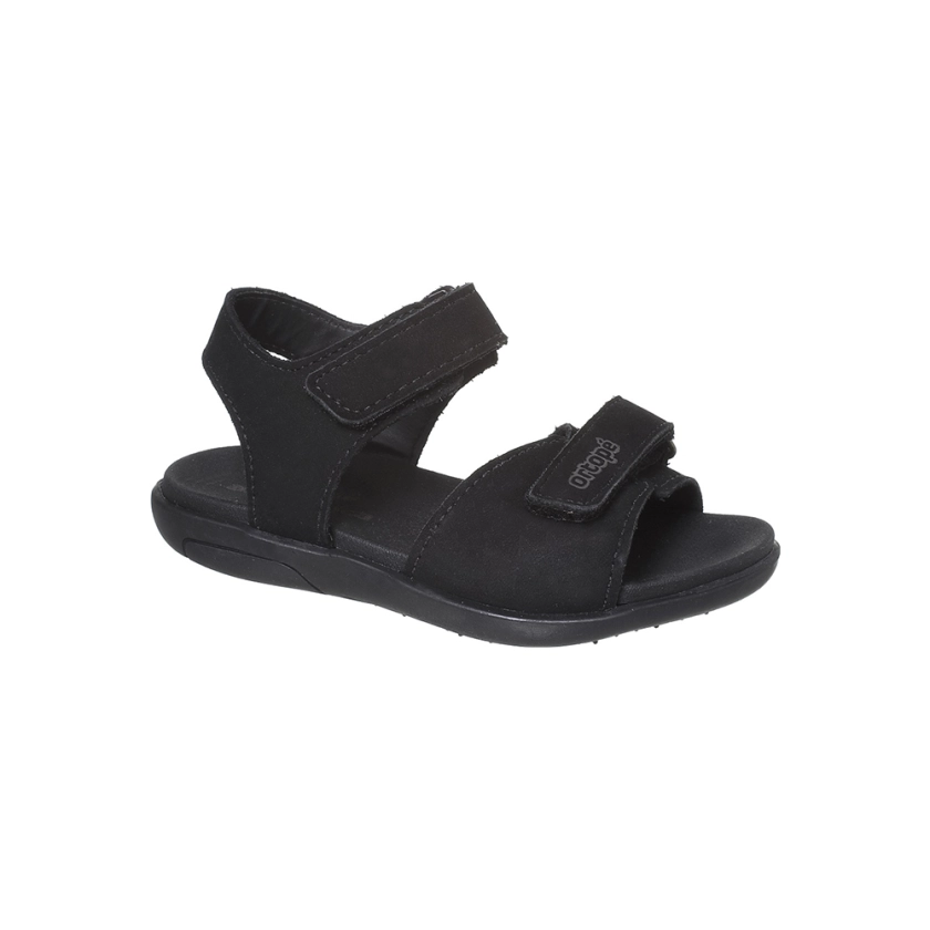 Sandália Infantil Masculina Ortopé Autentica Papete Preta