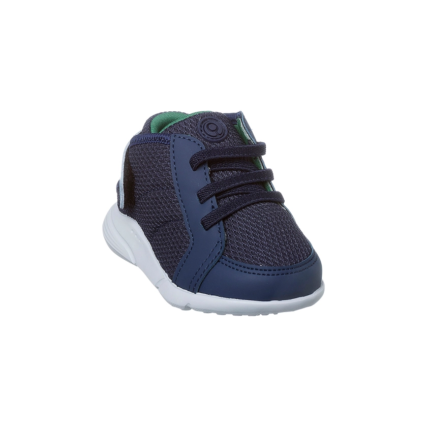 Tênis cano alto infantil masculino Ortopé Sport Baby azul marinho