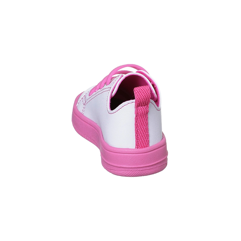 Na imagem temos um lindo tênis Ortopé linha bliss nas cores branco e pink, confortável, leve e muito estiloso