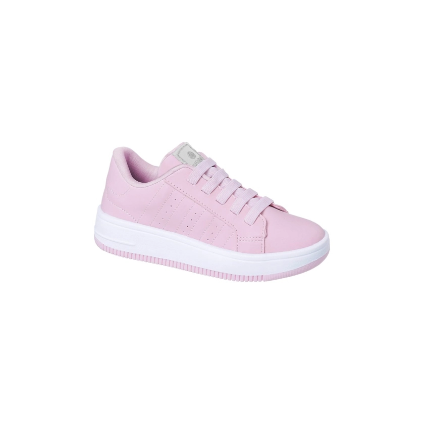 Na imagem, temos o Tênis Infantil Feminino Ortopé Bliss Elástico Rosa. Este calçado é uma escolha encantadora e prática para as meninas. Com um design moderno e delicado, o tênis é confeccionado em material resistente, proporcionando durabilidade e conforto. O fecho em elástico facilita o calce e ajuste, tornando-o ideal para o uso diário. Equipado com solado antiderrapante em TR, o tênis oferece segurança e estabilidade em diversas superfícies. A palmilha Gravidade Zero proporciona um conforto excepcional, absorvendo impactos e garantindo bem-estar durante todo o dia. Com sua cor rosa vibrante, este tênis é uma opção versátil que combina com diferentes looks e atividades.