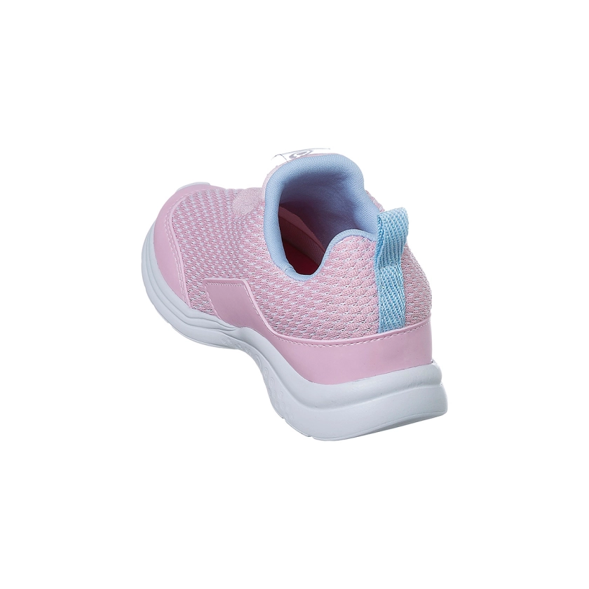 Na imagem temos um lindo tênis infantil feminino Ortopé calce fácil na cor rosa.