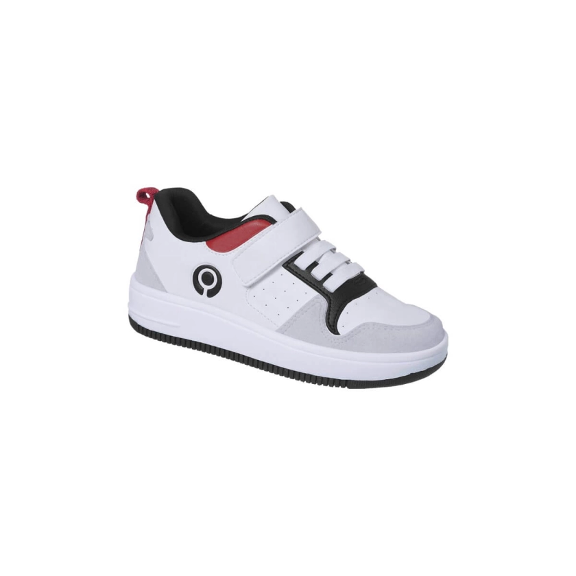 Na imagem temos o Tênis Infantil Masculino Ortopé Bliss Branco/Vermelho, a escolha ideal para os pequenos que buscam estilo e conforto no dia a dia. Com cabedal em polímero, este tênis garante resistência e durabilidade. A palmilha Gravidade Zero proporciona um conforto excepcional aos pés, enquanto o solado TR emborrachado oferece maior aderência e segurança. O fecho com cadarço elástico e fita aderente facilita o calce e ajusta perfeitamente ao pé. Com mais de 50 anos de história, a Ortopé continua a inovar e oferecer calçados que cuidam do bem-estar das crianças. Escolha Ortopé para qualidade e conforto inigualáveis!