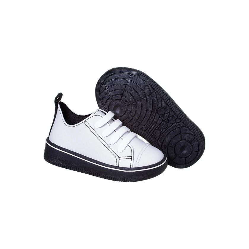 Na imagem temos um lindo tênis Ortopé linha bliss nas cores branco/branco, confortavel, divertido e muito estiloso