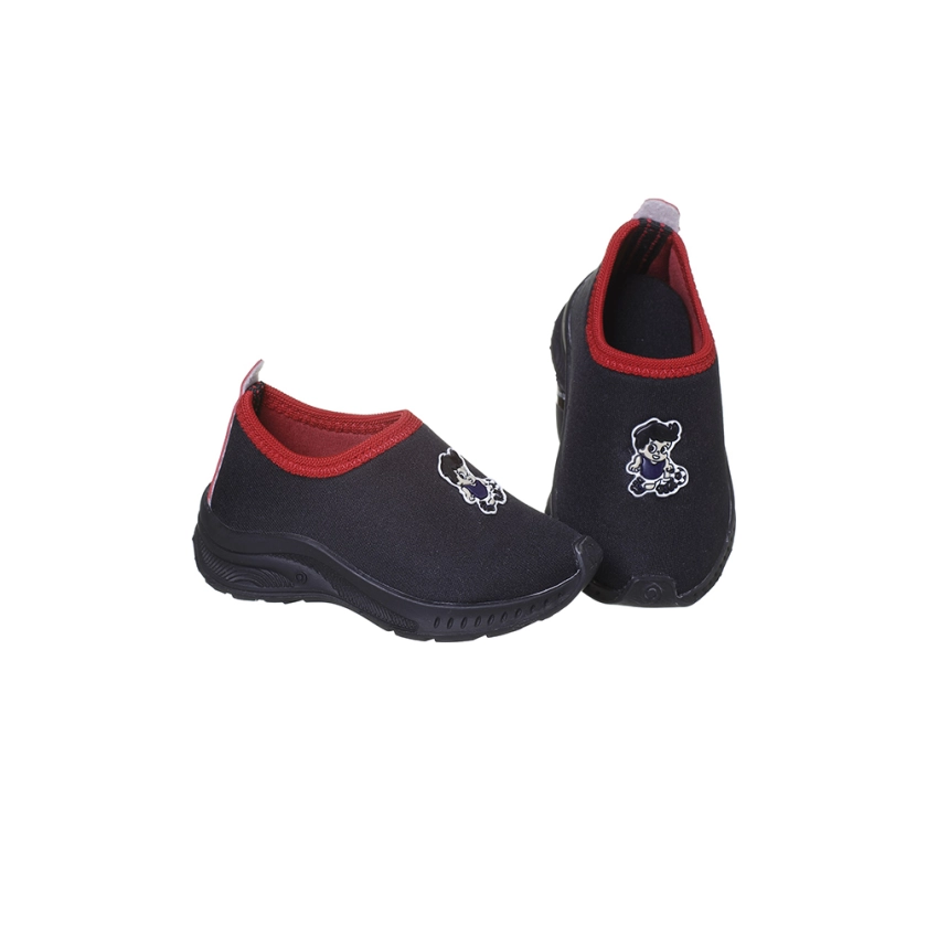 Tênis Infantil Masculino Ortopé DNA Flex Calce Fácil Lúdico Preto