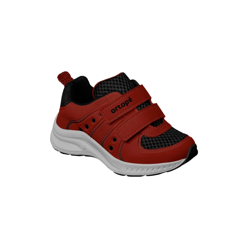 Tênis Infantil Tenis Preto Com Vermelho Tênis Infantil Masculino