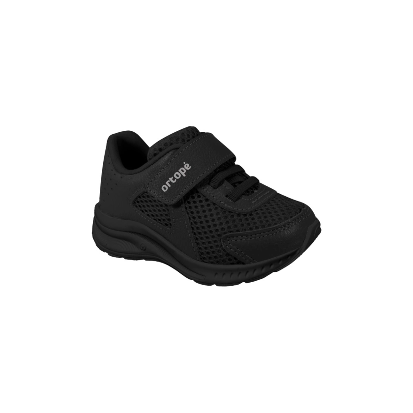Tênis Infantil Masculino Dna Flex Preto Ortopé
