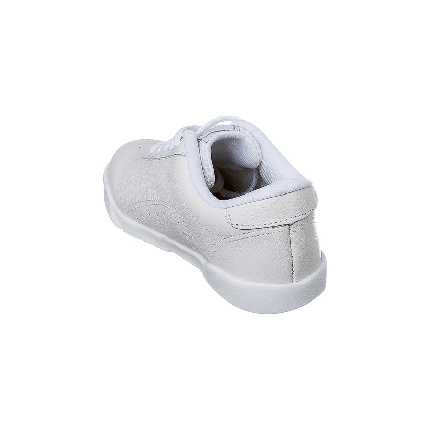 Na imagem temos um lindo tênis branco infantil Ortopé. Calce através de cadarço. Perfeito para a volta as aulas!