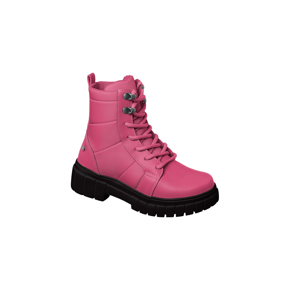 Bota Coturno Infantil Feminina Ortopé Glam Boot Pink