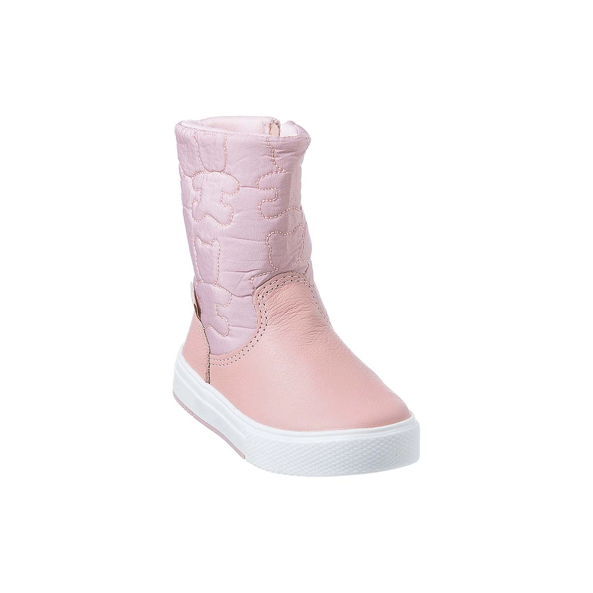 Bota Infantil Feminina Ortopé Alive Estampa Ursinhos Rosa