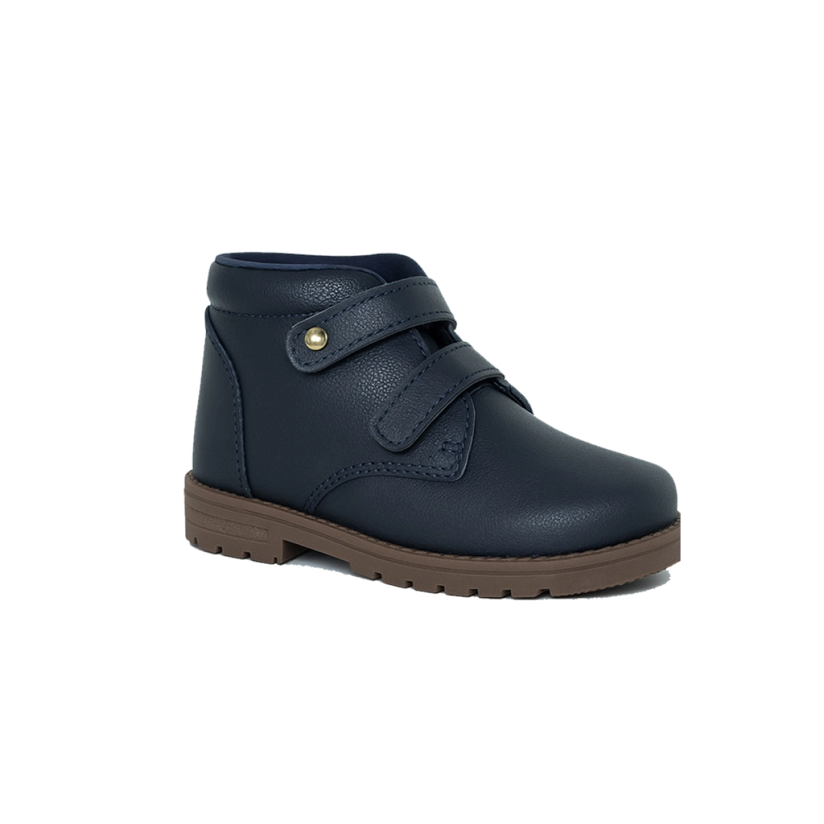 Bota Infantil Masculina Ortopezinho Fecho Duplo Marinho