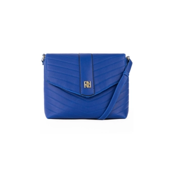 Conheça a Bolsa Feminina Rafitthy Klein Azul Escuro: Com uma única alça, fecho com botão imã e zíper, oferece elegância e segurança em um tom sofisticado de azul escuro.