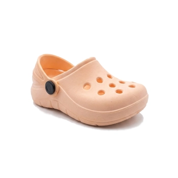 Chinelo Babuche Infantil Feminino Ortopé Liso Laranja