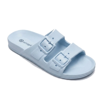 Chinelo Infantil Ortopé Slide Fivela Azul