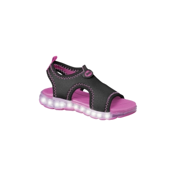 Na imagem temos uma linda sandália da marca Bical, nas cores preto e pink, feita em cabedal de tecido que proporciona leveza e conforto ao calçado, seu solado feito em Tr trazendo tração, estabilidade e aderencia, palmilha em eva que ajudam os pézinhos a respirar e traz muito conforto, perfeita para o dia dia das crianças.