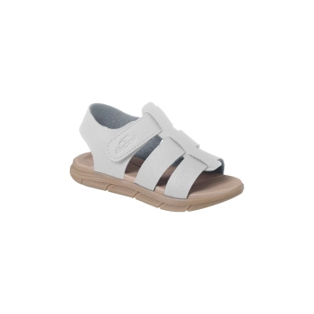 Nessa foto nós temos uma linda sandália infantil masculina da linha Bical Surf, em uma elegante cor branca. Esta sandália é perfeita para os pequenos exploradores, oferecendo conforto e durabilidade para acompanhar suas aventuras. Com cabedal em polímero resistente, solado em TR para uma aderência firme e palmilha em EVA para maior conforto, esta sandália é ideal para os dias de diversão no parque, na praia ou em qualquer lugar. Além disso, seu design versátil combina facilmente com diferentes looks, garantindo estilo em todas as ocasiões. Adquira já esta sandália e proporcione aos seus filhos o conforto e a qualidade que eles merecem!