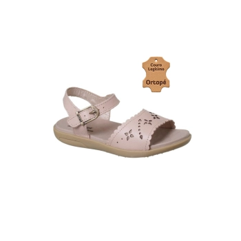 Sandália Infantil Feminina Ortopé Autêntica Basic Nude
