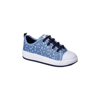  O Tênis Infantil Feminino Ortopé Bliss na cor Azul apresenta uma linda estampa de flores, trazendo um toque de leveza e beleza ao visual. Seu fechamento com cadarço elástico proporciona praticidade e conforto, enquanto o solado antiderrapante garante segurança nos passos das pequenas. Perfeito para o dia a dia, esse modelo é ideal para quem busca estilo e conforto.
