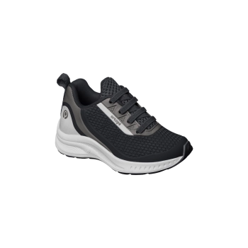 Tênis infantil masculino Ortopé DNA Flex elástico preto