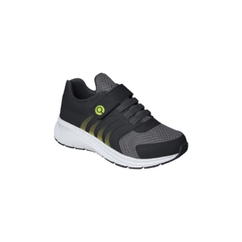 Nesta imagem, apresentamos um encantador Tênis Infantil Masculino Flex Run Fita Adesiva na cor preta. Elaborado em Tecido Helanca e Polímero, este modelo proporciona um ajuste confortável, graças à sua espuma macia. A Palmilha Gravidade Zero oferece uma experiência de caminhada suave, absorvendo impactos, enquanto o solado em TR emborrachado assegura aderência, tornando-o antiderrapante para maior segurança durante as atividades dos pequenos. O calce prático, agora com Fita Adesiva e Cadarço elástico, promove autonomia para as crianças ao calçar seus próprios tênis. Este calçado é completo, combinando estilo, conforto e funcionalidade para acompanhar a rotina ativa e repleta de brincadeiras. A cor preta adiciona um toque de versatilidade, tornando-o uma opção elegante para diversas ocasiões. Invista neste Tênis Flex Run na cor preta e proporcione aos pequenos uma experiência única de estilo e conforto em suas aventuras diárias.