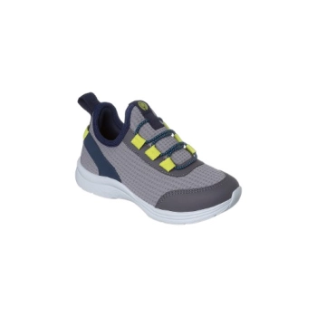 Descubra o Tênis Infantil Masculino Ortopé Joy Comfy Grafite: uma escolha perfeita para os pequenos aventureiros! Com elástico para praticidade no calce, seu cabedal em tecido/polímero proporciona respirabilidade, enquanto o solado em EVA e a palmilha Gravidade Zero garantem conforto e suporte a cada passo. Prepare-se para explorar o mundo com estilo e conforto sem igual. Disponível nos tamanhos 28 ao 36.