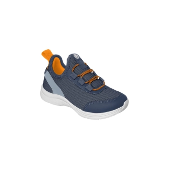 Descubra o Tênis Infantil Masculino Ortopé Joy Comfy Marinho: uma escolha perfeita para os pequenos aventureiros! Com elástico para praticidade no calce, seu cabedal em tecido/polímero proporciona respirabilidade, enquanto o solado em EVA e a palmilha Gravidade Zero garantem conforto e suporte a cada passo. Prepare-se para explorar o mundo com estilo e conforto sem igual. Disponível nos tamanhos 28 ao 36.