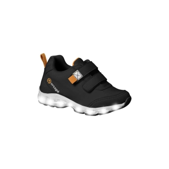 Na imagem, temos um lindo Tênis Infantil Masculino Ortopé Power Light Fecho Duplo Preto/Laranja, uma escolha ideal para os pequenos. Com um design moderno e prático, este calçado é confeccionado em cabedal de tecido/polímero, proporcionando conforto e durabilidade. Seu solado em TR oferece aderência e estabilidade, enquanto a palmilha Gravidade Zero garante suporte extra e absorção de impacto. O fecho duplo facilita o calce, tornando o processo de vestir e tirar o tênis mais simples e rápido. Disponível nos tamanhos do 25 ao 32, este tênis também vem com luz LED, adicionando um toque divertido ao visual. Ideal para acompanhar os meninos em suas aventuras diárias com estilo e conforto.