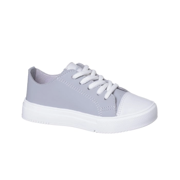 Tênis Infantil Bical Cadarço Casual Street Cinza