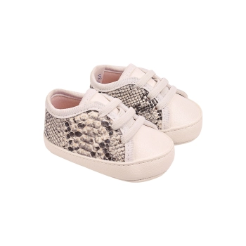 Tênis Infantil Feminino Sameka Delicat Baby Branco