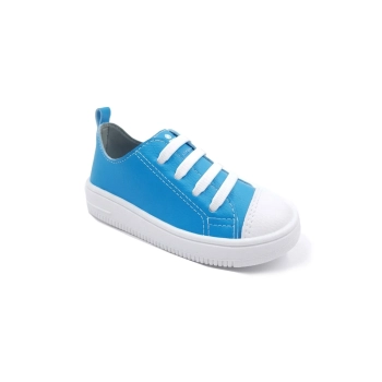 Tênis infantil Ortopé Bliss Casual Elástico Azul