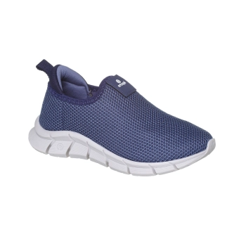 Tênis Infantil Masculino Ortopé Flex Run Calce Fácil Respiravel Azul