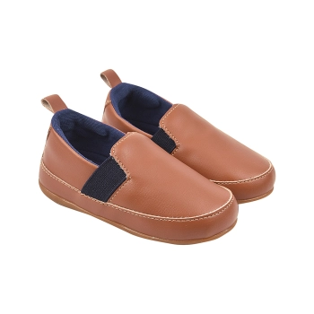 Tênis Infantil Masculino Sameka Delicat Primeiros Passos Delicat Caramelo