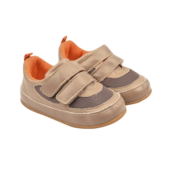 Tênis Infantil Masculino Sameka Primeiros Passos Café