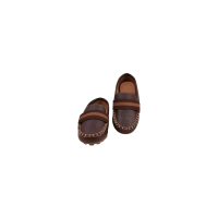 Mocassim Infantil Masculino El stico Marrom Caramelo Ortop