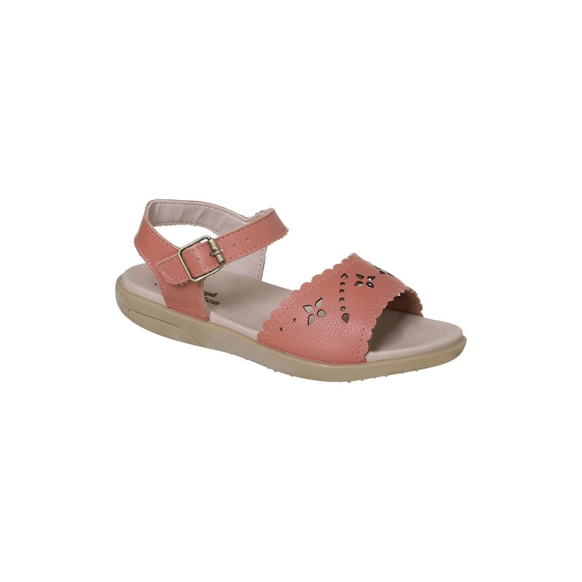Sandália Infantil Feminina Ortopé Autêntica Basic Terracota
