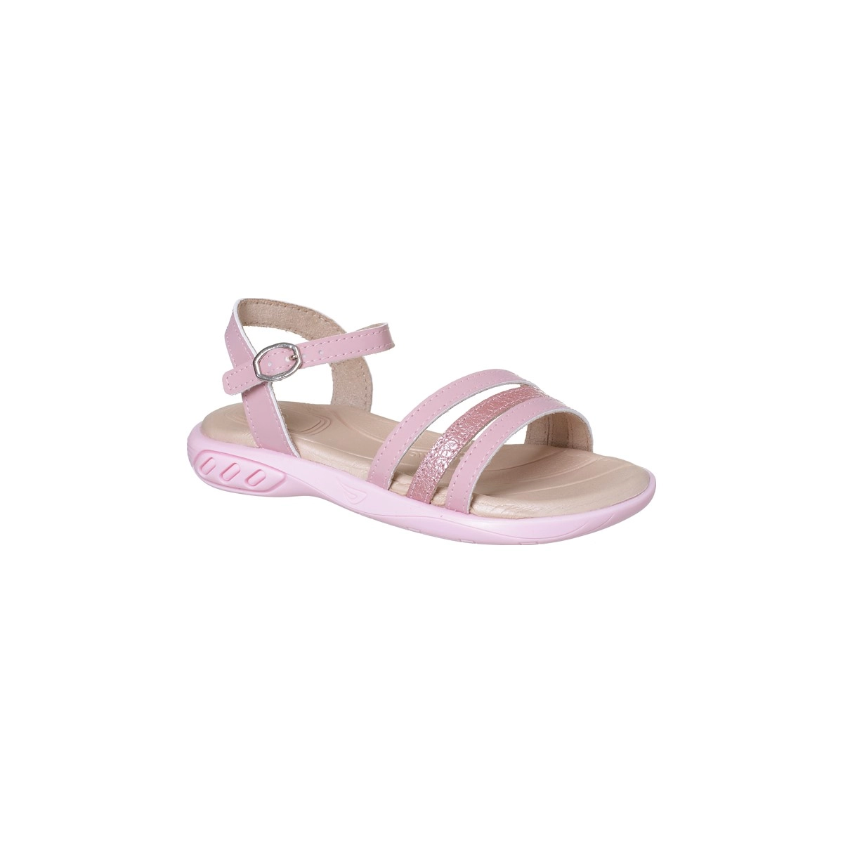 Sandália Infantil Feminina Ortopé Magia Tiras Rosa