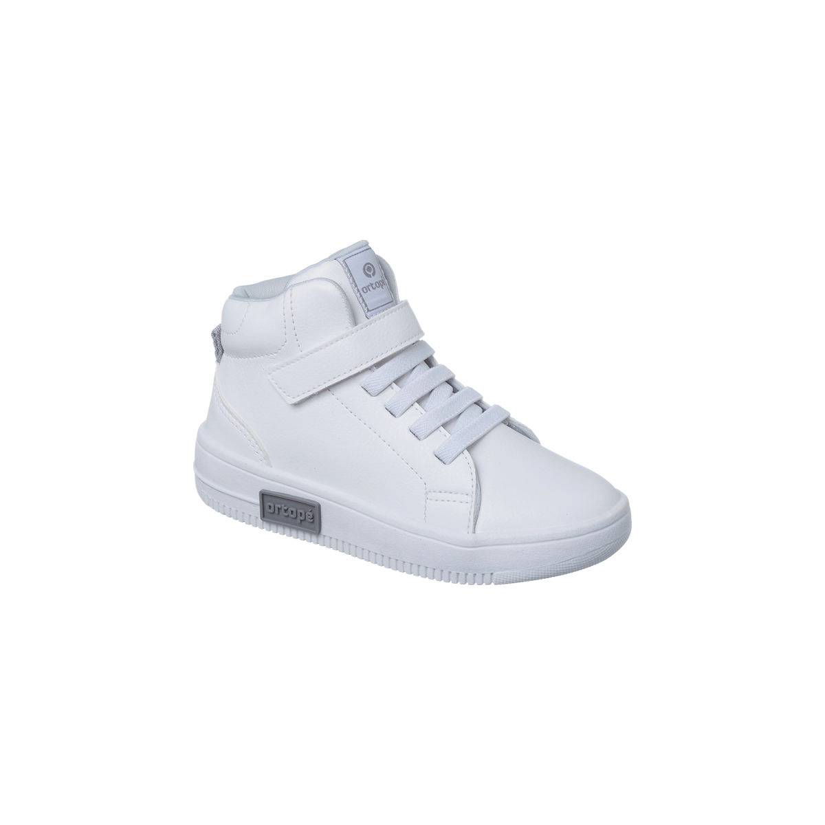 Tênis Cano Alto Infantil Masculino Ortopé Bliss Teen Boot Branco