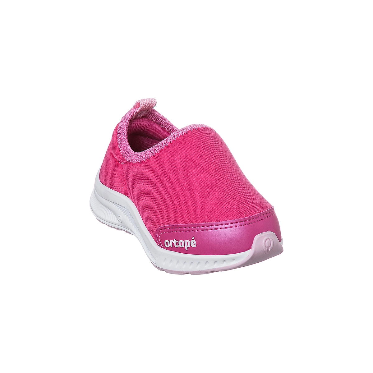 Tênis Infantil Feminino Ortopé Dna Flex Calce Fácil Básico Pink