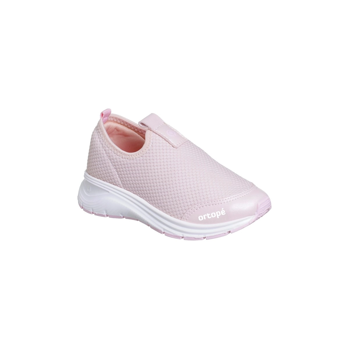 Tênis Infantil Feminino Ortopé Flex Run Calce Fácil Rosa