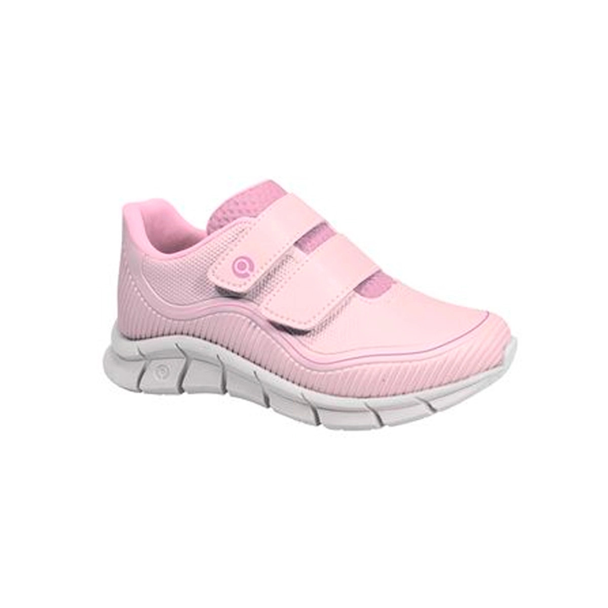 Tênis Infantil Feminino Ortopé Flex Run Calce Prático Rosa