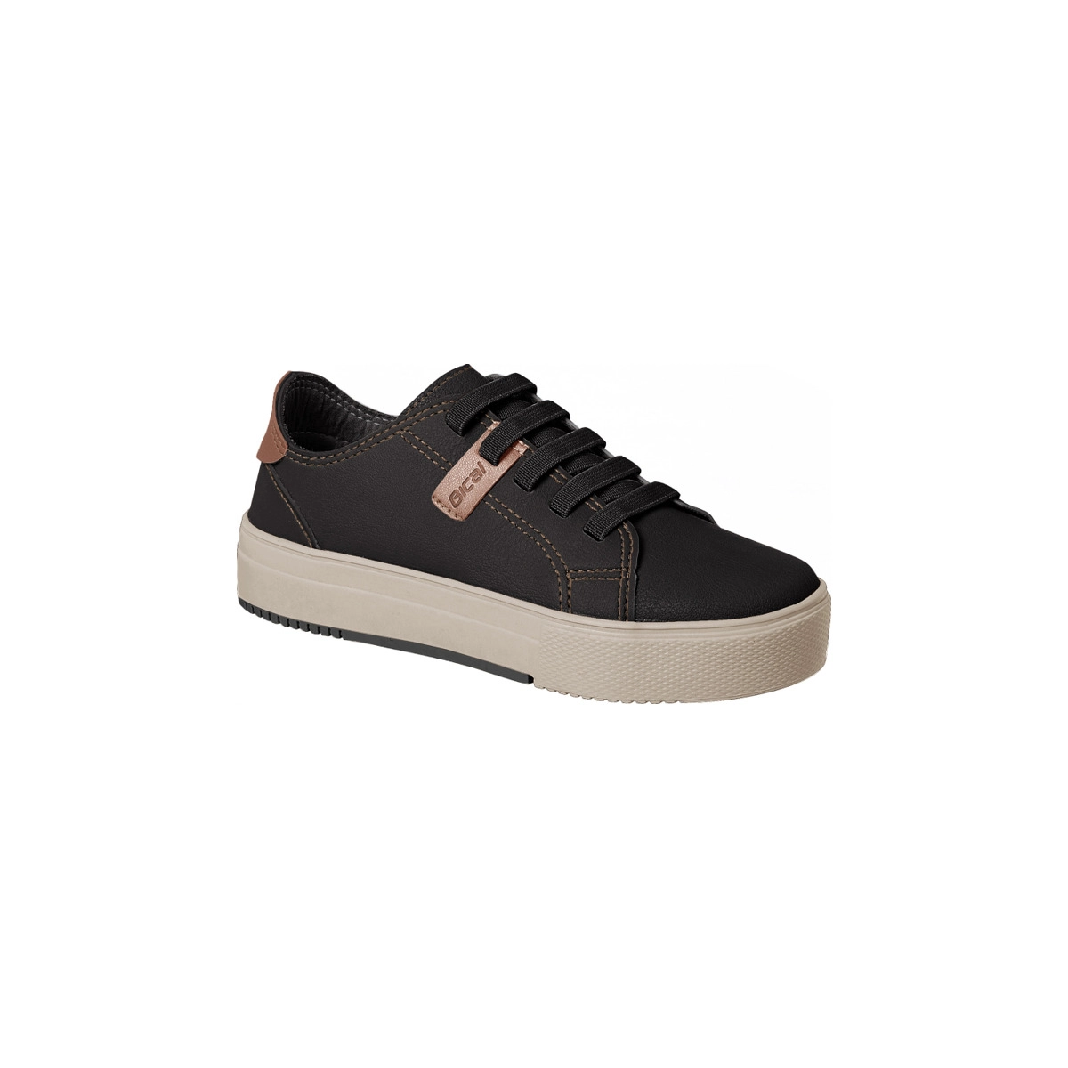 Tênis Infantil Masculino Bical Street Elástico Preto