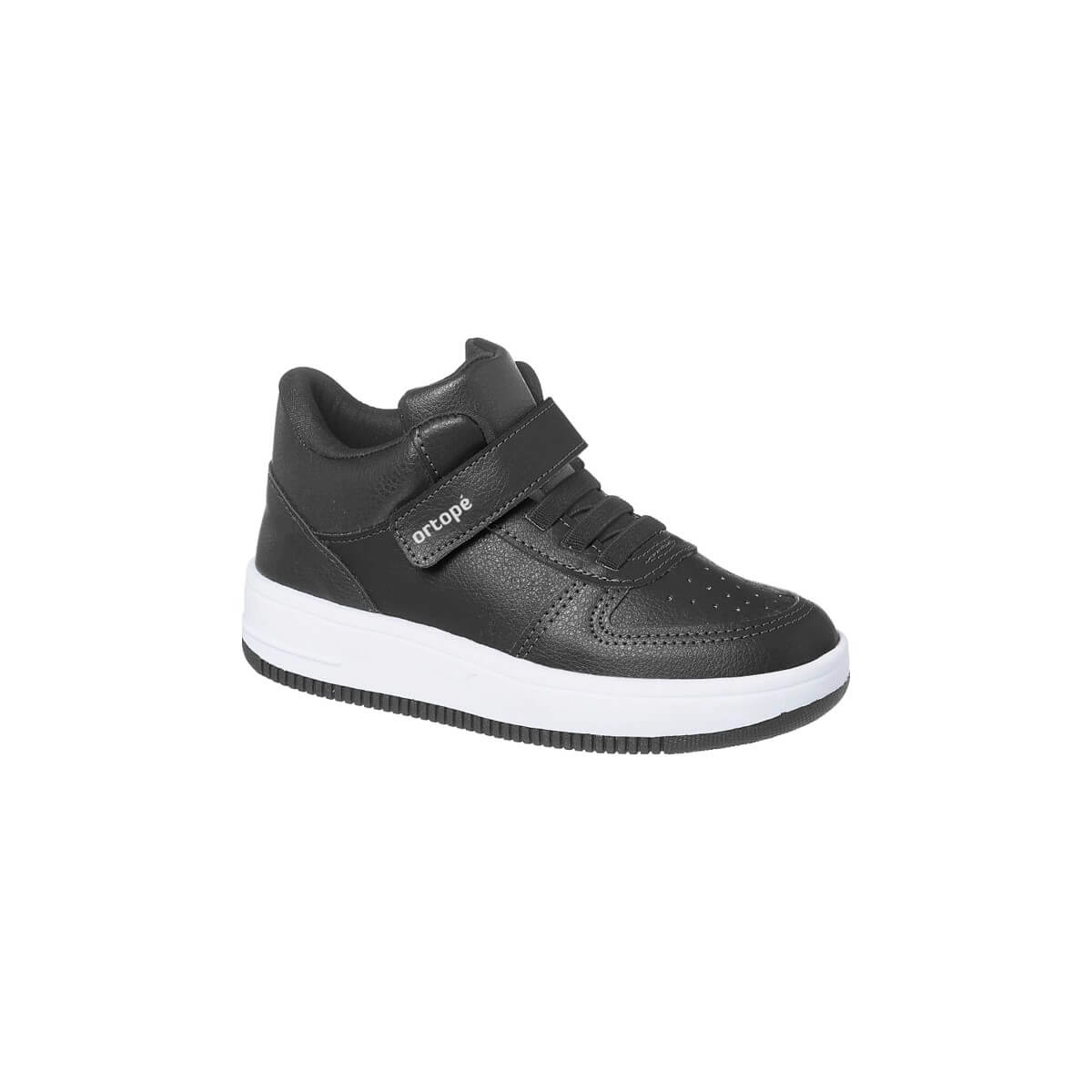 Tênis Infantil Masculino Ortopé Bliss Boot Fita Aderente Preto