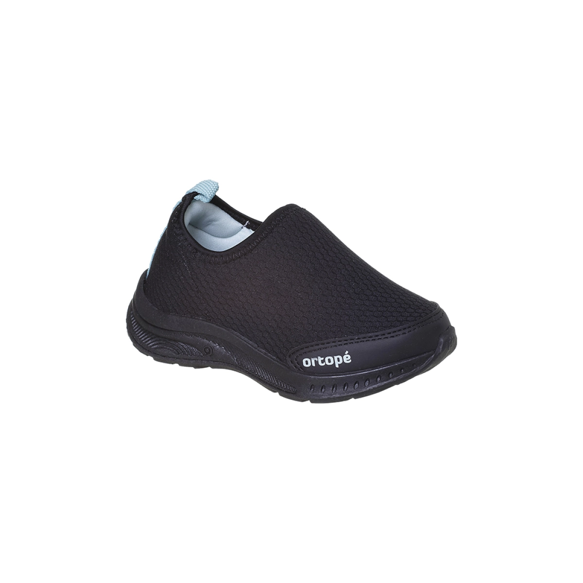 Tênis Infantil Masculino Ortopé Dna Flex Calce Fácil Básico Preto Verde