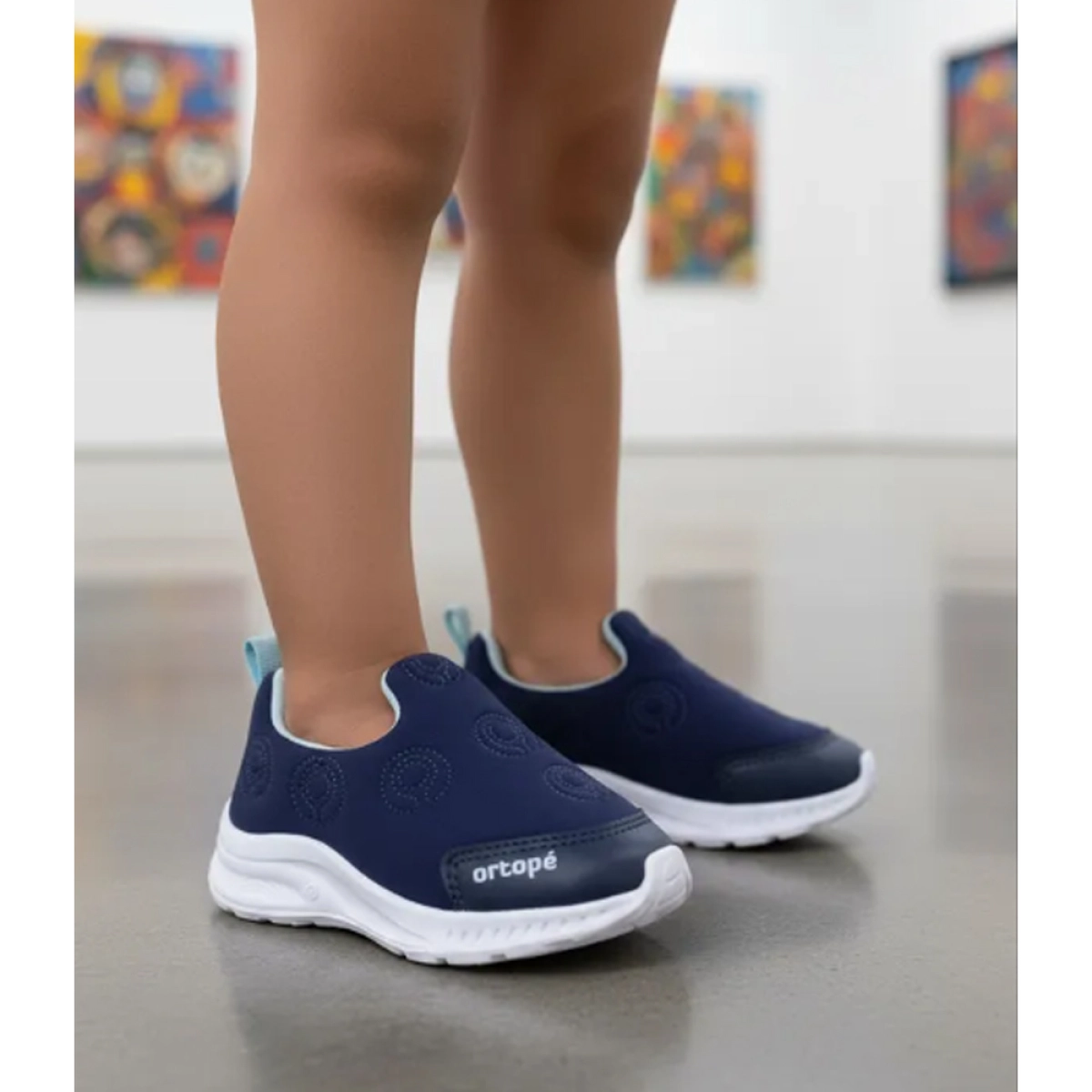 Tênis Infantil Masculino Ortopé Dna Flex Calce Facil Conforto