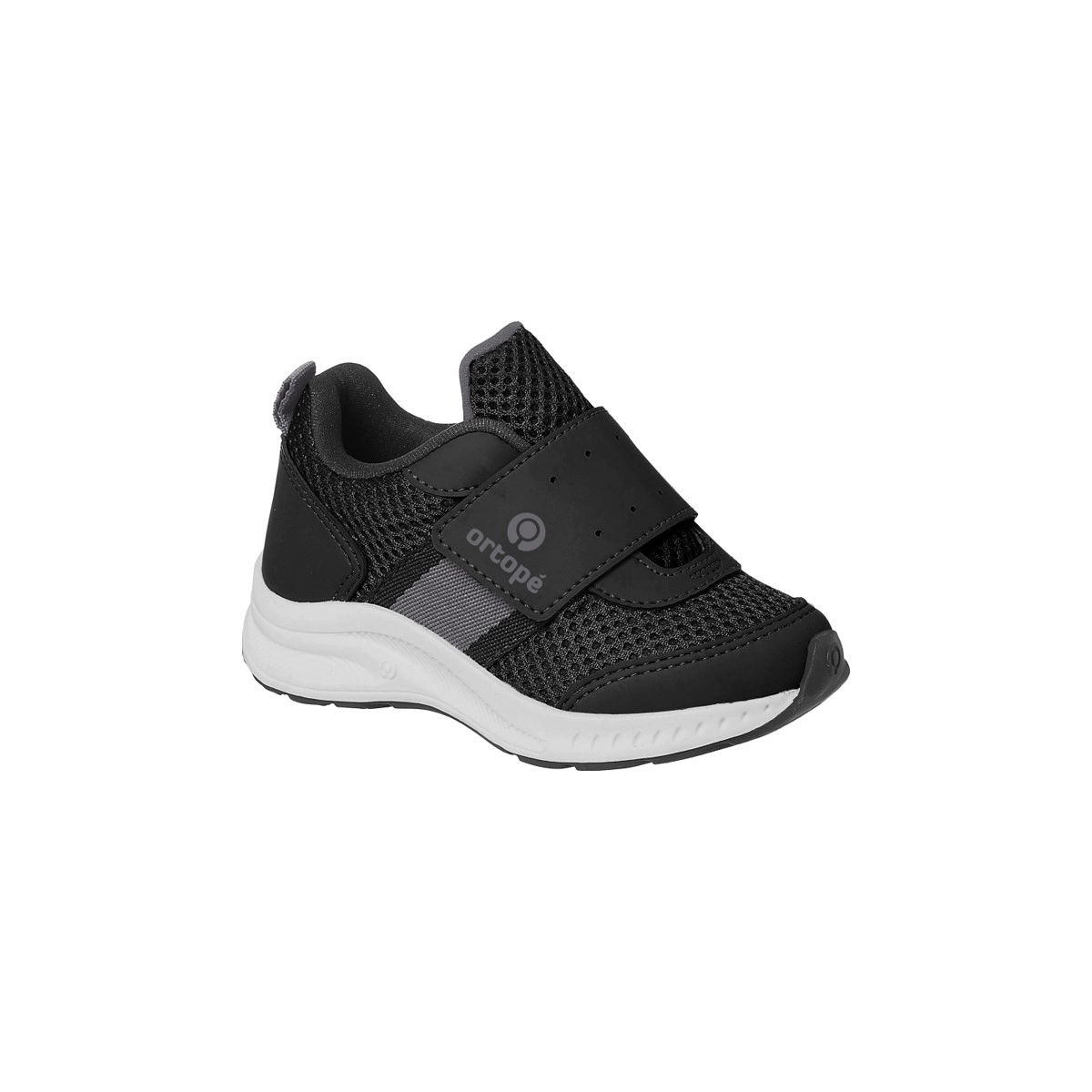 Tênis Infantil Masculino Ortopé Dna Flex Fita Aderente Preto