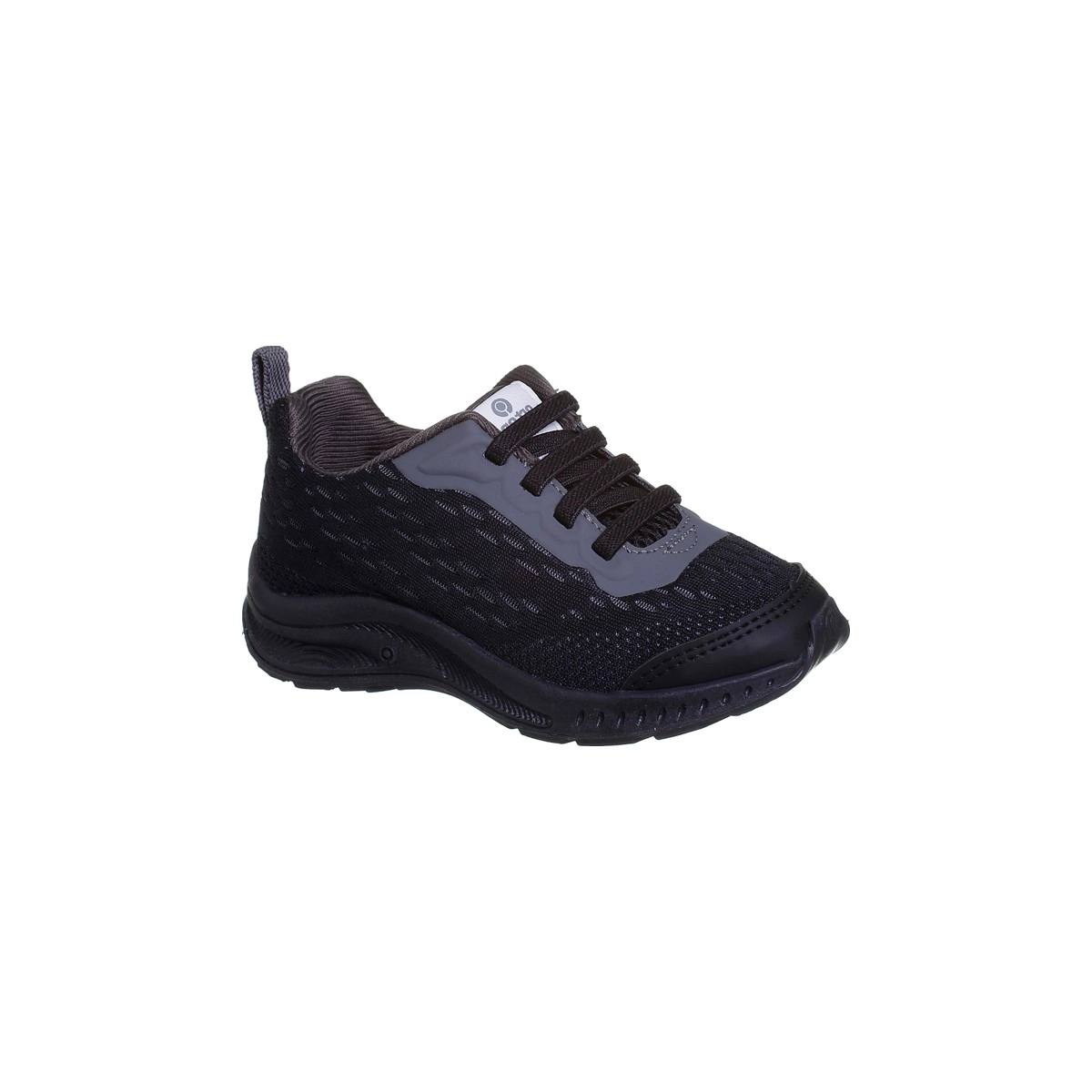 Tênis Infantil Masculino Ortopé Dna Flex Respirável Preto Grafite